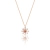 Einzelstück® Daisy Necklace with Daisy Pendant I Gold-Plated 925 Sterling