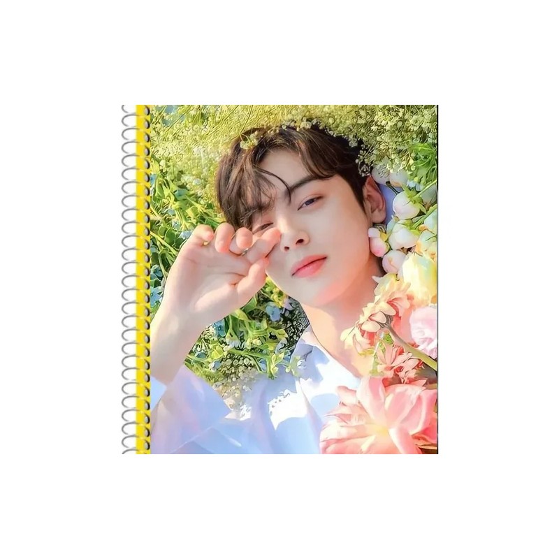 Cuaderno Profesional Cha Eun-woo Pasta Dura 200 Hojas