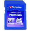 VER96808 - Verbatim 16GB Premium SDHC Memory Card, UHS-I Class 10                                                                                     