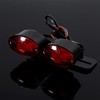Motorcycle lamp dual Cat Eye Custom License Plate Holder rear
