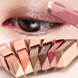 Ylapagne 6색 섀도 스틱 세트 휴대용 투톤 그라데이션 글리터 워터프루프 펜 3 PCS PINK Ylapagne 6-Color Shadow Stick Set Portable Two-Tone Gradient Glitter Waterproof Pen 3 PCS PINK [PINK]