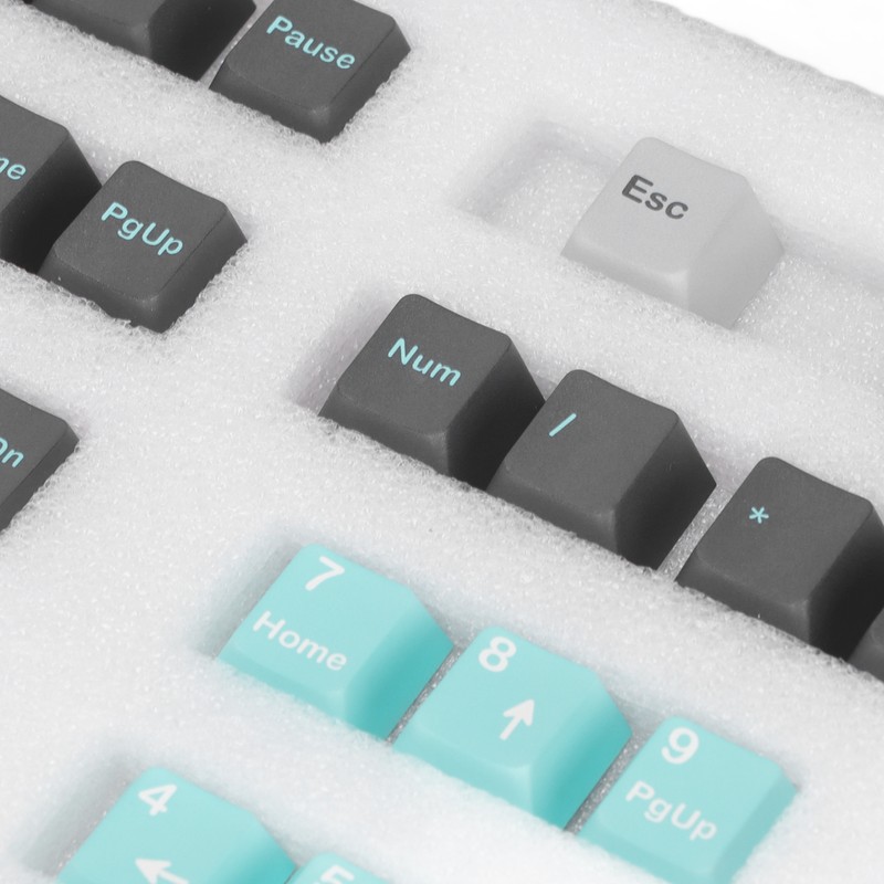 Mechanical Keyboard Keycap Universal 126 Keys English Cherry Height PBT
