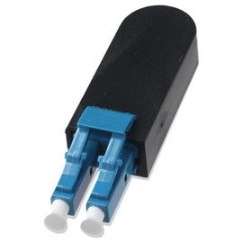 AllGIFT 2pcs Singlemode 9/125 Test Plug Easy Installation LC/UPC Loopback Module Fiber Optic Single Mode