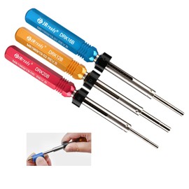 JRready ST5135 Pin Tool Set 3 Pieces Ejector Lever Release Tool Complies with M81969 Design Standards for Removal of MS26482/J598 MIL-C-26482/26500/83723 Series Removal Tool Kit