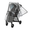 Nuby Eco Clear Stroller Weather Shield/Universal Rain Cover & Mesh