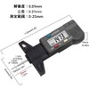 Digital Tire Groove Depth Gauge Measurement 0-25mm Digital Depth Gauge