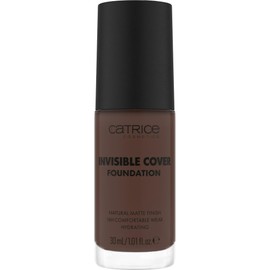 Catrice Invisible Cover Foundation, No. 077C, Nude, Moisturising, Long-Lasting, Natural, for Dry Skin, Vegan, Oil-Free, Paraben-Free, No Microplastic Particles, Pack of 1 (30 ml)