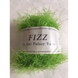 Crystal Palace Fizz Eyelash Yarn #7306 Electric Lime - Bright Green 50g 120yd