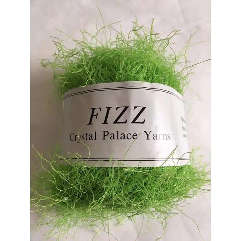 Crystal Palace Fizz Eyelash Yarn #7306 Electric Lime - Bright