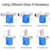 Rarapop 2Pcs 3/4'' Automatic Float Valve Water Level Control Inside