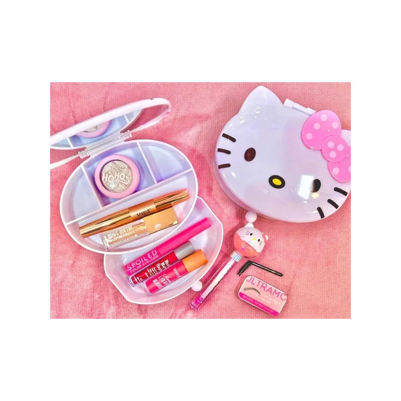 K&H Joyero Con Espejo Kitty 3d Alhajero Estuche Regalos Niña