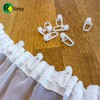 Rollina Curtain Hooks 8 mm (Pack of 100) - Curtain