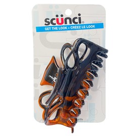 Scunci Large Brown Jaw Clip (53582WC)