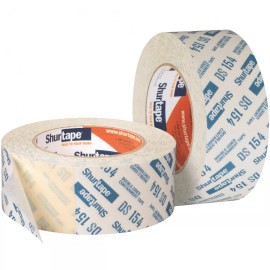 Shurtape DS-154 Double-Sided Containment Tape: 2 in. x 75 ft. (Natural)