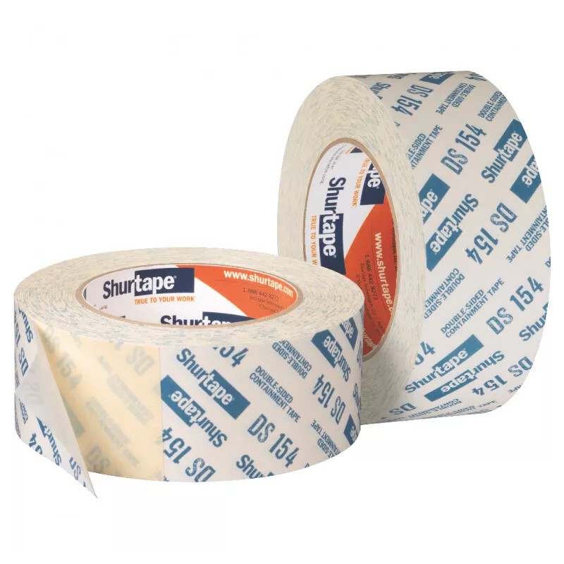 Shurtape DS-154 Double-Sided Containment Tape: 2 in. x 75 ft.