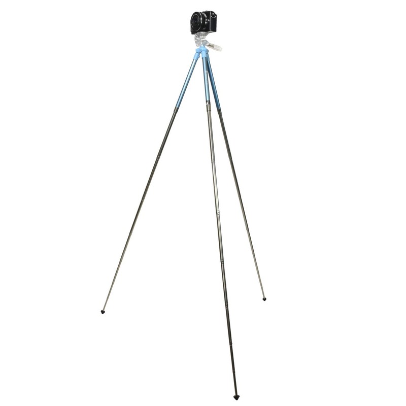 Fot 817693 Small Tripod, Blue, 8 Tiers, 2-Way Head Mount,