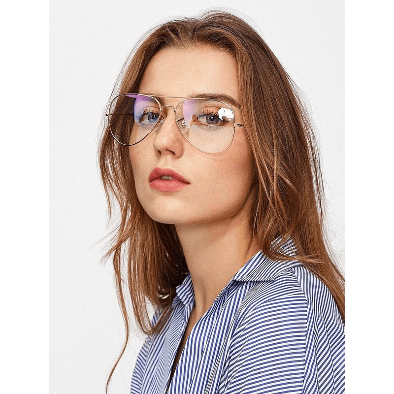 KISS Kisseyewear Air Force Glasses Neutral Optical, silver