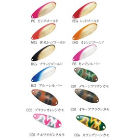 Waterland Deep Copper Select Color 0.16 oz (4.5 g) WaterLand Deep Cupper Select Color [1] BLS Blue Silver 0.16 oz (4.5 g)