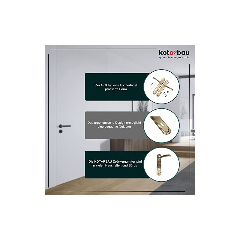KOTARBAU Door Handle 72 mm BB Door Handle Godmother Door
