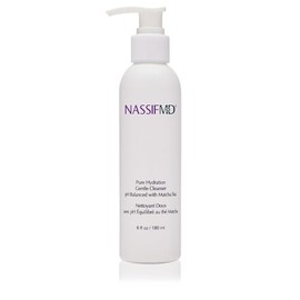 NassifMD - Limpiador facial de hidratación pura, limpiador facial hidratante con vitamina C, limpiador hidratante de cáñamo matcha