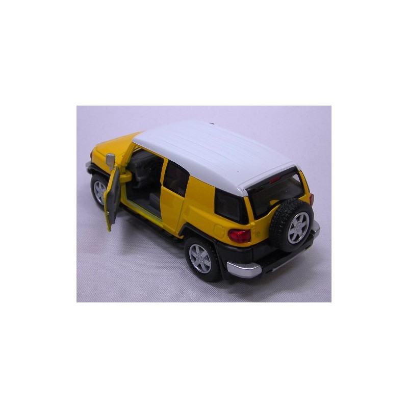 KiNSMART 1/36 TOYOTA FJ Cruiser 黄 トヨタ FJ クルーザー