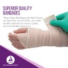 Dynarex Elastic Bandages with Self-Closure, Outstanding Compression and Stretch, Latex-Free