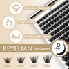 BEYELIAN D Curl Lash Clusters, Volume Cluster Eyelash Extensions, Soft