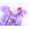 JerrisApparel Girls Princess Sofia Costume Floor Length Birthday Party Dress