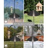 Garbuildman Metal Squirrel Baffle for Bird Feeder Pole, Outside Pole