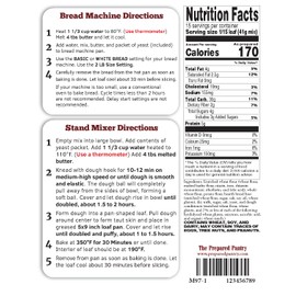 The Prepared Pantry Old Fashioned Potato Wheat Bread Mix; Single Pack; For Bread Machine or Oven