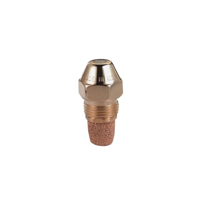 Delavan Noz50-80a Brass Oil Burner Nozzle W/Sintered Filter, 80° Spray,