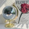 MFGDISCO Disco Ball Globe Home Decor Statues Classic Tabletop Art