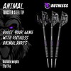 RUTHLESS | Animal Darts Set | Steel Tip | 90%