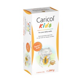 Caricol -Kids | 100% Natural Ingredients | With Organic Papaya and Organic Rice Slime | Suitable for Permanent Use | 14 Sticks of 20 g | Vegan