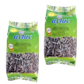 Aytac Sunflower Seeds 250g - Premium Turkish Roasted Sunflower Seeds, Perfect for Snacking, Fresh and Crunchy (Pack of Two)