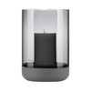 blomus Calma Hurricane Lamp Large - Steel Grey