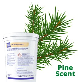Diversey 990653 Easy Paks Neutral Cleaner, Cleans High Traffic Glossy Floors, Pine Scent, 90-Paks per Container (Pack of 2)