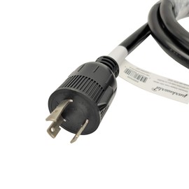 Parkworld NEMA L5-30P Male to L14-30R Generator to Transfer Switch Adapter, for Home Back Power Transfer Switch or House Panel (8FT)