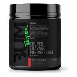 Suplemento En Polvo Raw Nutrition Raw Cbum Thuper Thavage Pre Entrenamiento Sabor White Cherry En Bote                                                