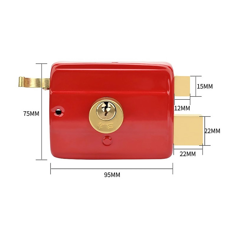 ZONADAH Traditional Nightlatch with Chain Door Heavy Duty Dead Bolt