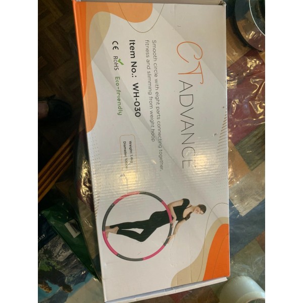 CT Advance WJMZ weighted excercise hoop, easy to use, 1