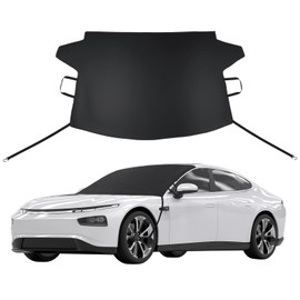 Subody Cldkz Windshield Cover for ice and Snow | 600D Three-Layer Composite Waterproof、Sunshade、Dustproof Fabric |Windshield Snow Cover for car, SUV, Truck|Winter car Accessories|car Windshield Cover