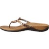 Vionic Karina Womens Toe-post Supportive Sandal Bronze - 9 Wide