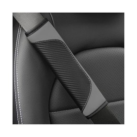 Osilly Carbon Fiber Car Seat Belt Covers - Comfort & Style