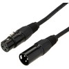 Pulse PLS00266 DMX Lead, 3 Pin XLR Male to Female,