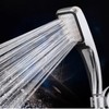 High pressure cool water stream square power shower bath gym 3ea