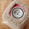 JenLiving® Musikbox SLEEVY, Teddy Plüsch Hülle, Überzug - Stilvoller Schutzbezug