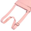 Le Sabbi Women's Cross-Body Bag – Leather, Pink (Light Pink),