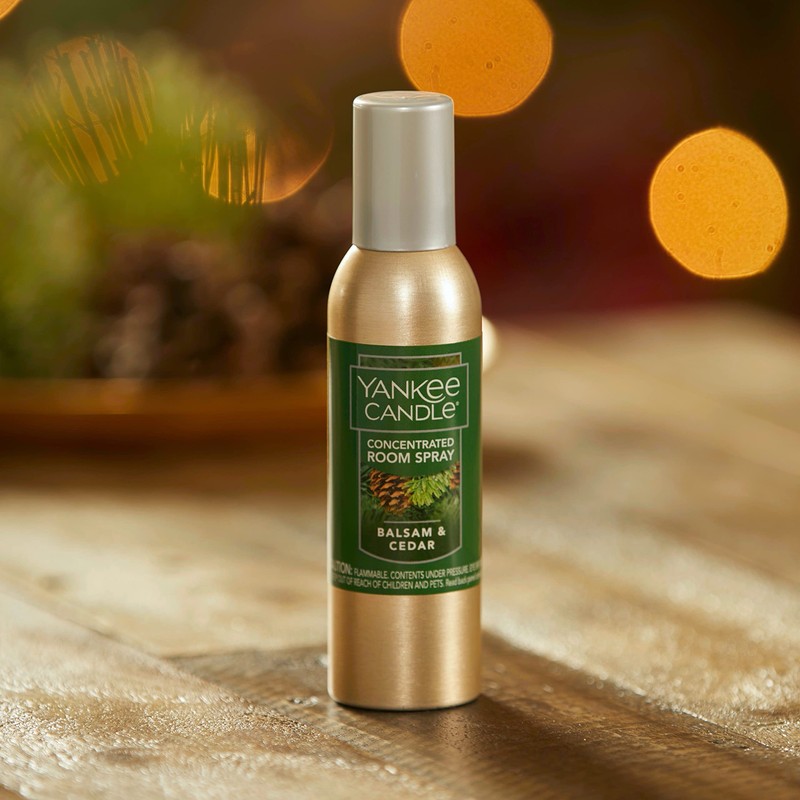 Yankee Candle Balsam & Cedar Concentrated Room Spray 3-Pack