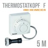 TA Heimeier Thermostat-Kopf Ferneinsteller Kapillarrohr 5 m, 2805-00.500